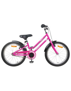 Bicicletta per Bambini 24 Pollici per 8-12 anni Nero Rosa