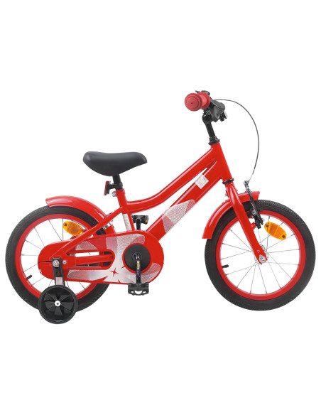 Bicicletta per Bambini 12 Pollici per bambini di 2-4 anni Rosso