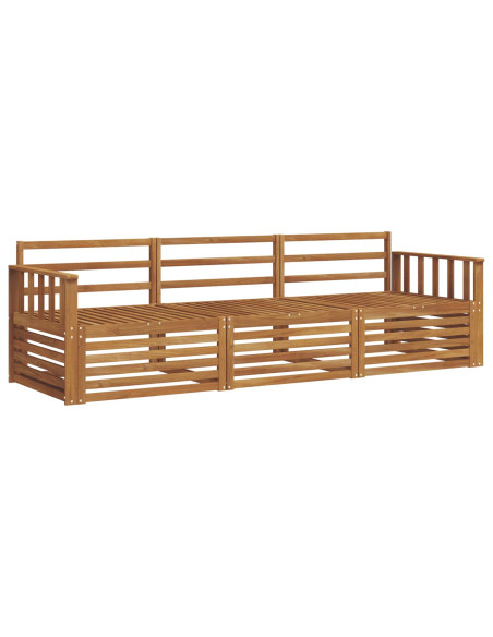 Set di divani 3 pcs Naturale
