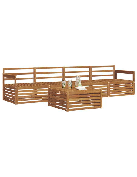 Set di divani 5 pcs Naturale