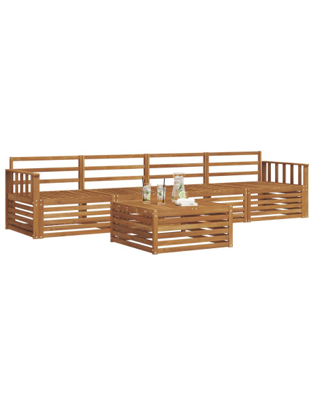 Set di divani 5 pcs Naturale