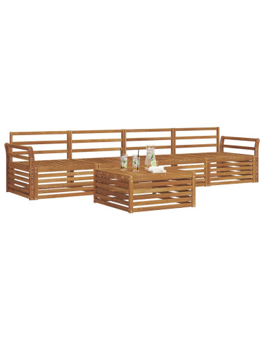 Set di divani 5 pcs Naturale