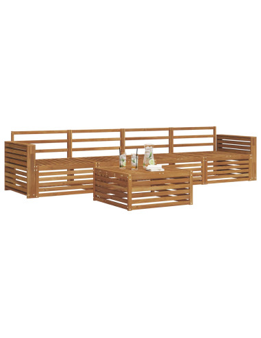 Set di divani 5 pcs Naturale