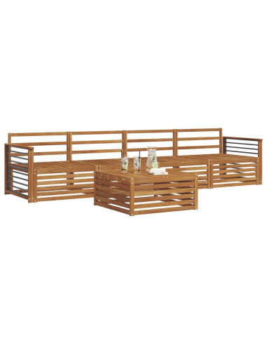 Set di divani 5 pcs Naturale