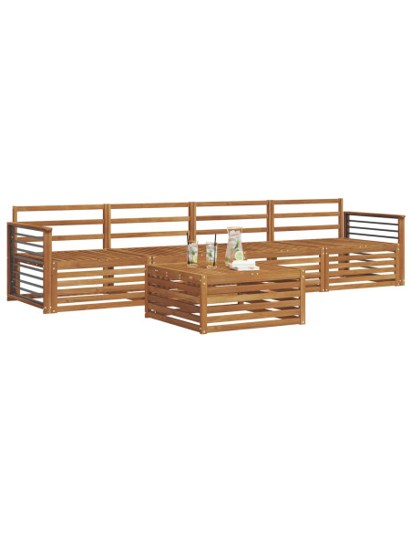Set di divani 5 pcs Naturale