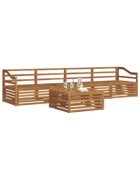 Set di divani 5 pcs Naturale
