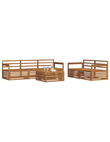 Set di divani 6 pcs Naturale