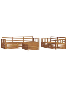 Set di divani 6 pcs Naturale 2