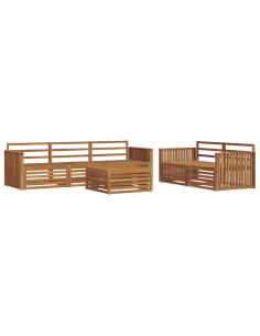 Set di divani 6 pcs Naturale 2