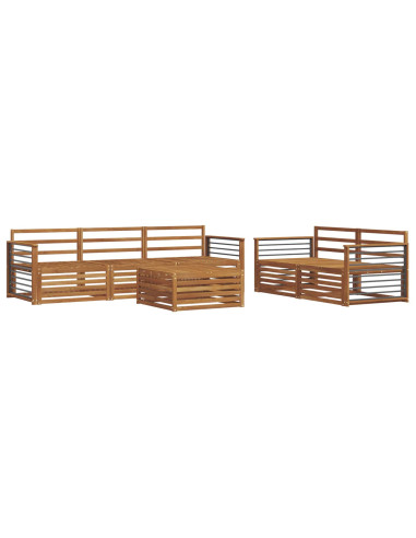 Set di divani 6 pcs Naturale