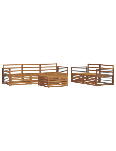 Set di divani 6 pcs Naturale