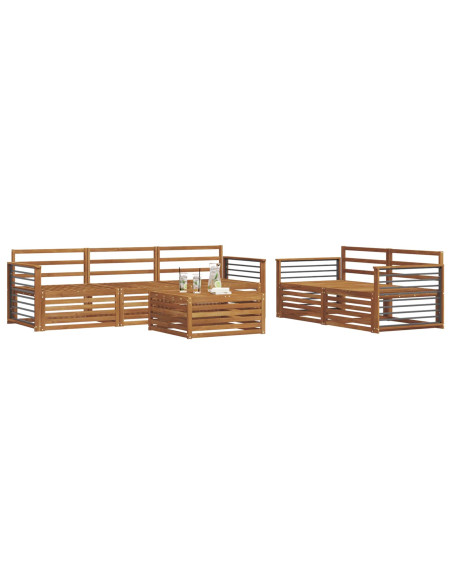 Set di divani 6 pcs Naturale