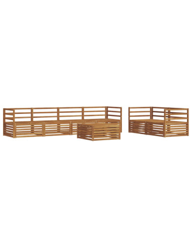 Set di divani 7 pcs Naturale