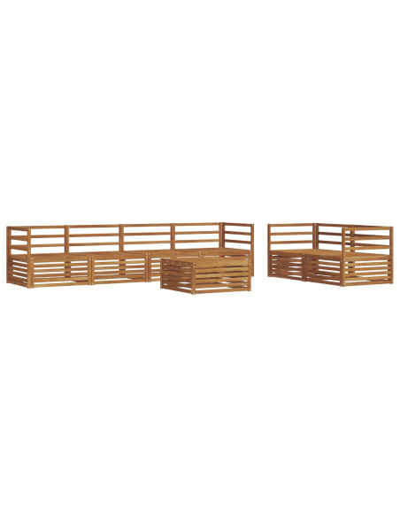 Set di divani 7 pcs Naturale