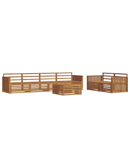 Set di divani 7 pcs Naturale