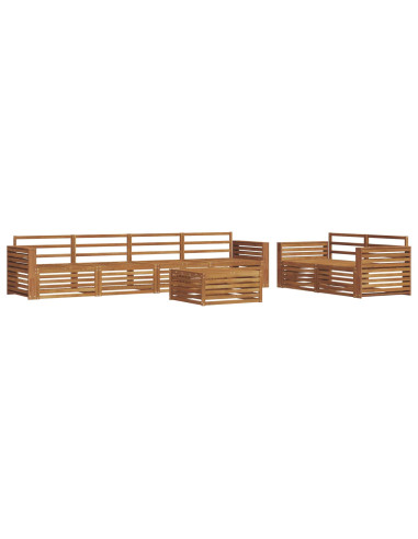 Set di divani 7 pcs Naturale