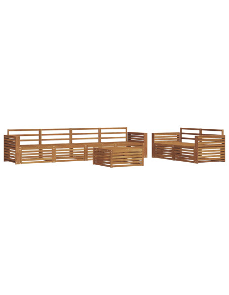Set di divani 7 pcs Naturale