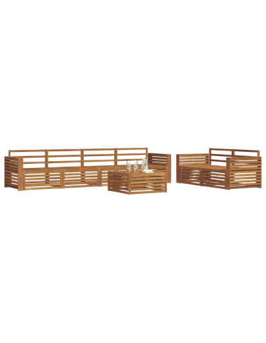 Set di divani 7 pcs Naturale