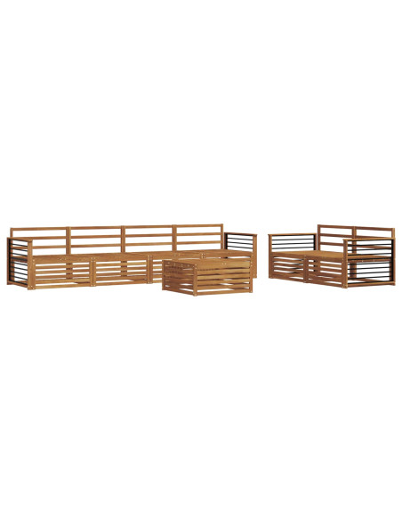 Set di divani 7 pcs Naturale