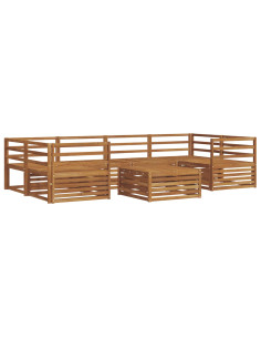 Set di divani 7 pcs Naturale 2