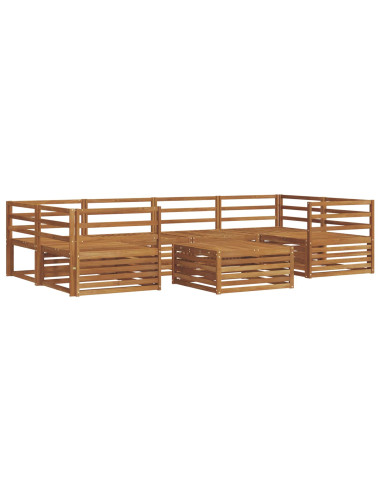 Set di divani 7 pcs Naturale
