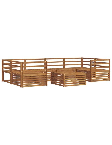 Set di divani 7 pcs Naturale