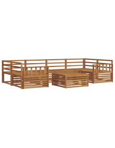 Set di divani 7 pcs Naturale 2