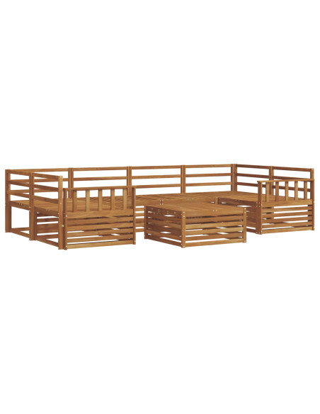 Set di divani 7 pcs Naturale