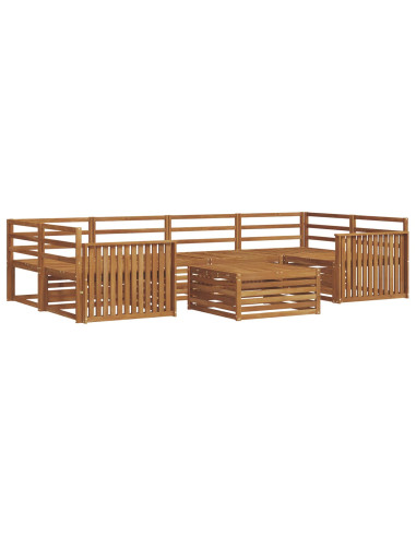 Set di divani 7 pcs Naturale