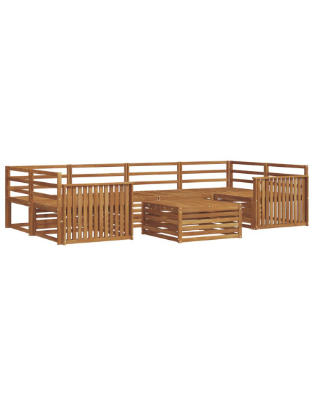Set di divani 7 pcs Naturale