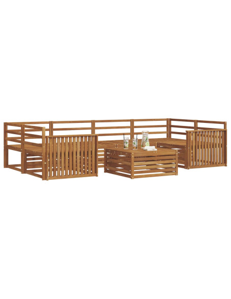 Set di divani 7 pcs Naturale
