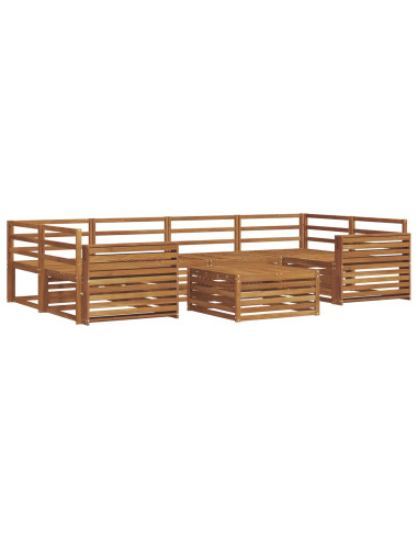 Set di divani 7 pcs Naturale