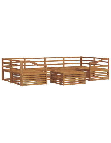 Set di divani 7 pcs Naturale