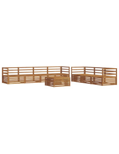 Set di divani 8 pcs Naturale 2