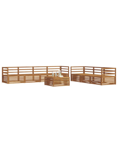 Set di divani 8 pcs Naturale