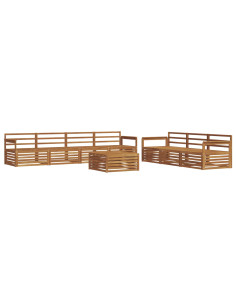 Set di divani 8 pcs Naturale 2