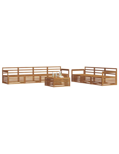 Set di divani 8 pcs Naturale