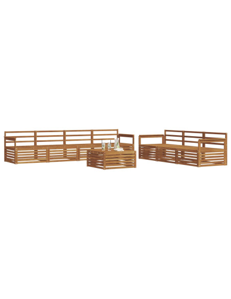 Set di divani 8 pcs Naturale