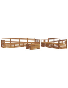 Set di divani 8 pcs Naturale 2