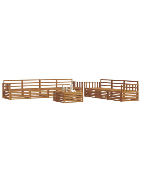 Set di divani 8 pcs Naturale