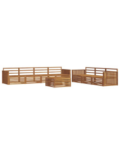 Set di divani 8 pcs Naturale 2