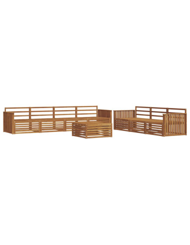 Set di divani 8 pcs Naturale