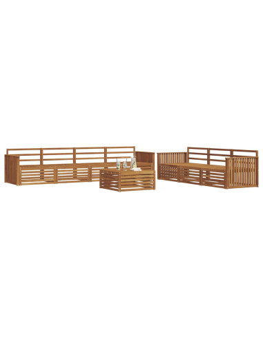 Set di divani 8 pcs Naturale