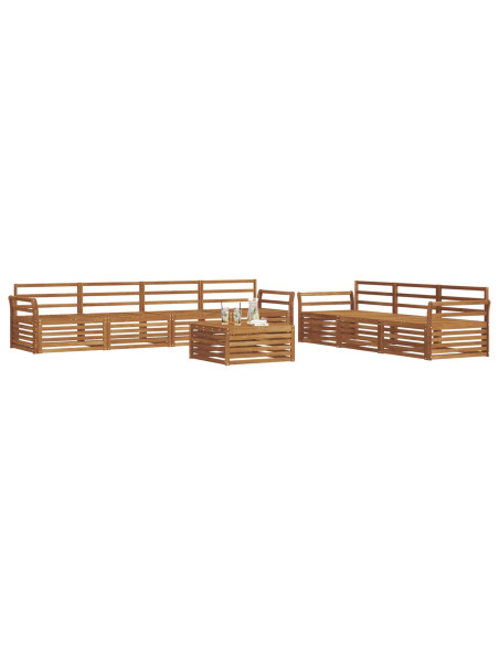 Set di divani 8 pcs Naturale