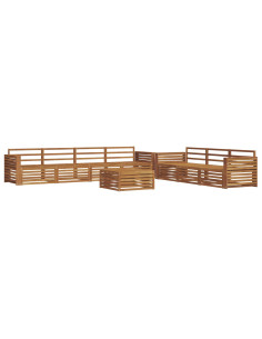 Set di divani 8 pcs Naturale 2