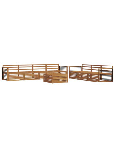 Set di divani 8 pcs Naturale 2