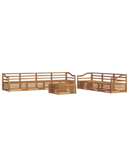 Set di divani 8 pcs Naturale