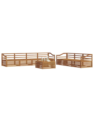 Set di divani 8 pcs Naturale