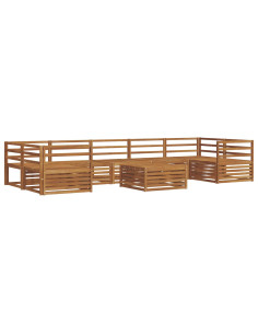 Set di divani 8 pcs Naturale 2