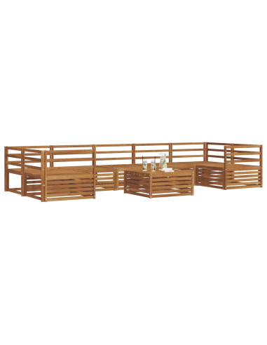 Set di divani 8 pcs Naturale